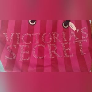 Victoria's Secret Tote Bag NWT with Free Makeup Bag Included